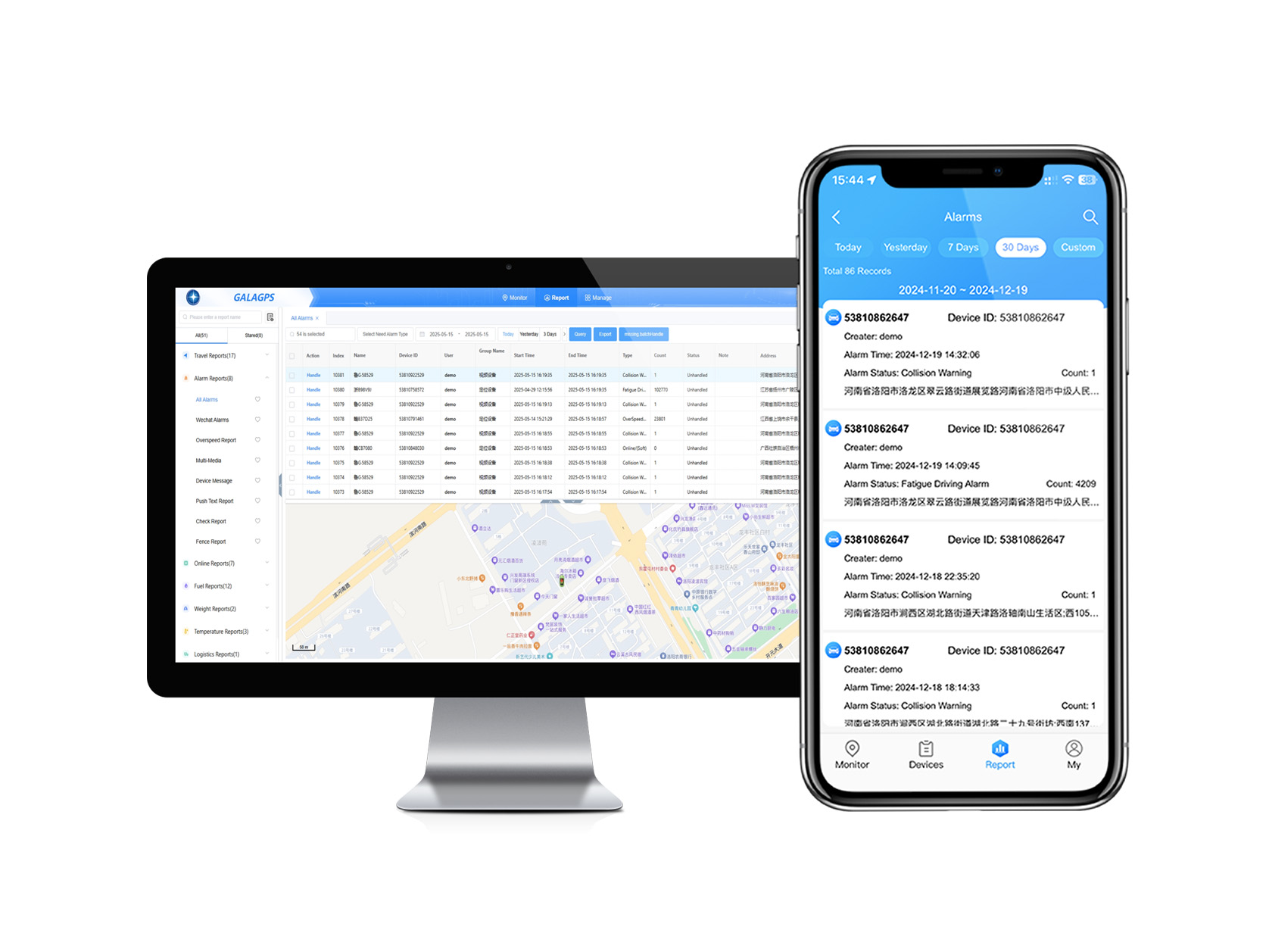 Instant Security Alerts via App