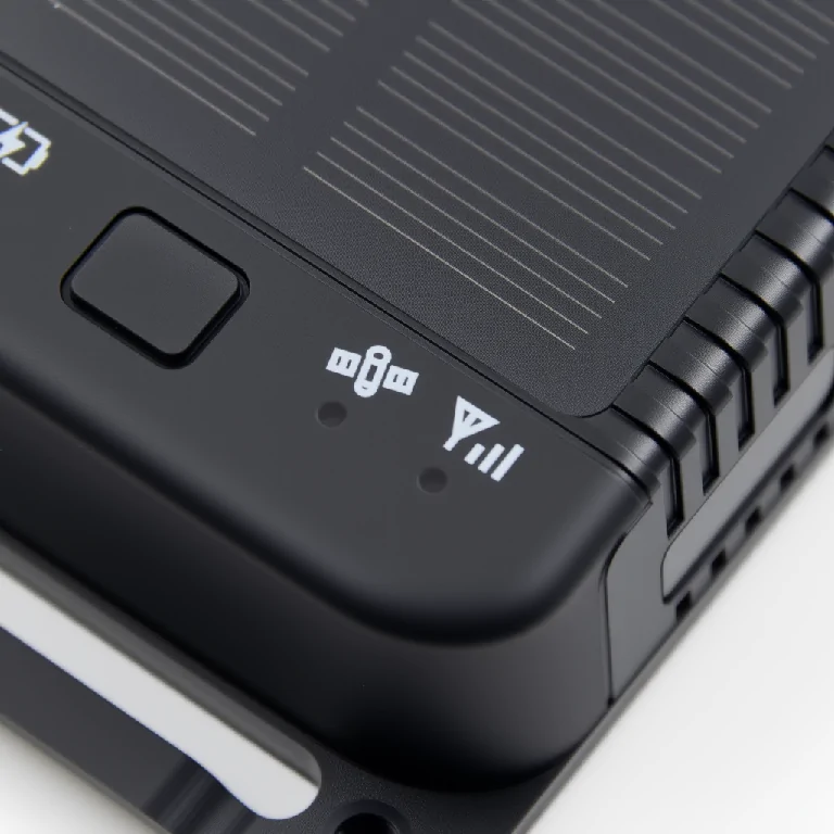 Solar-Powered GPS Tracker GAT30 Great Will